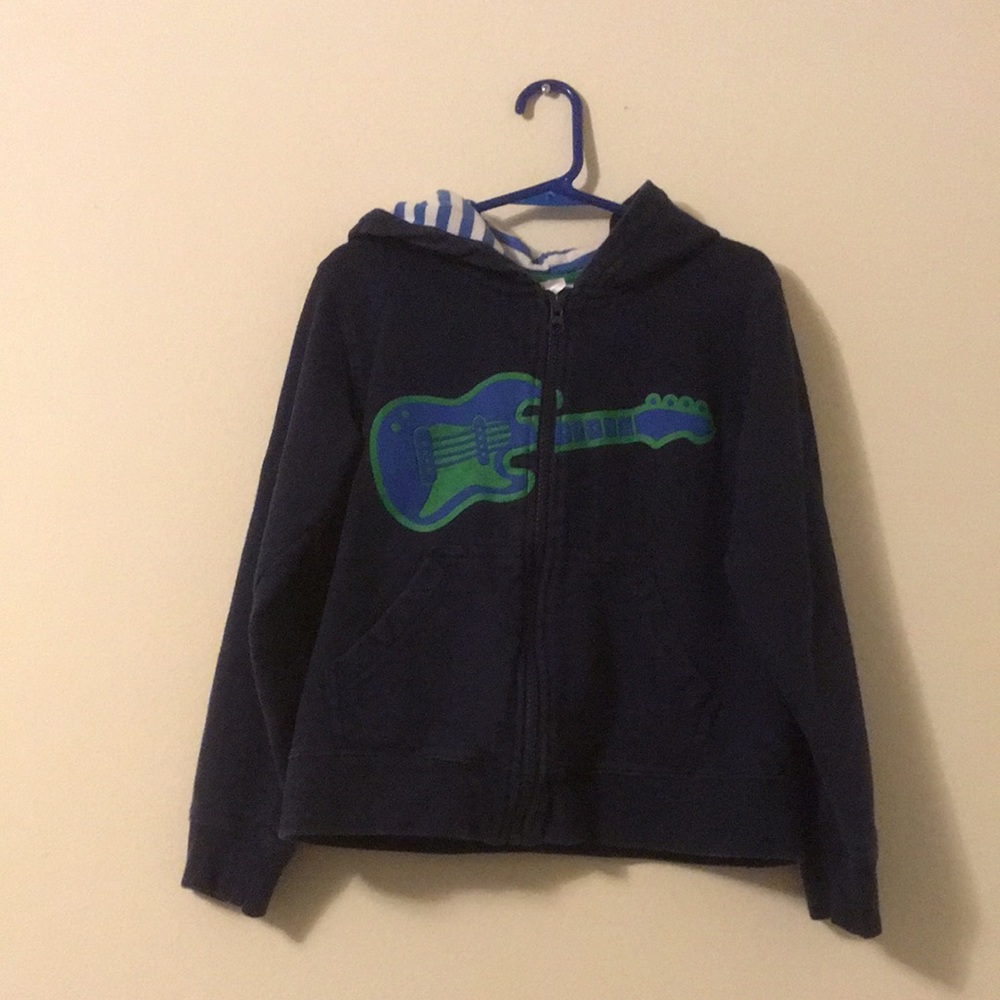 Kids guitar hoodie